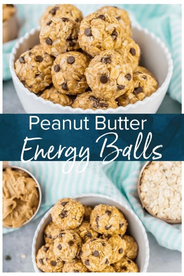 Peanut Butter Energy Balls are the perfect healthy snack for back to school, work, or any time you're on the go. These peanut butter banana no bake energy bites are so easy to make too!