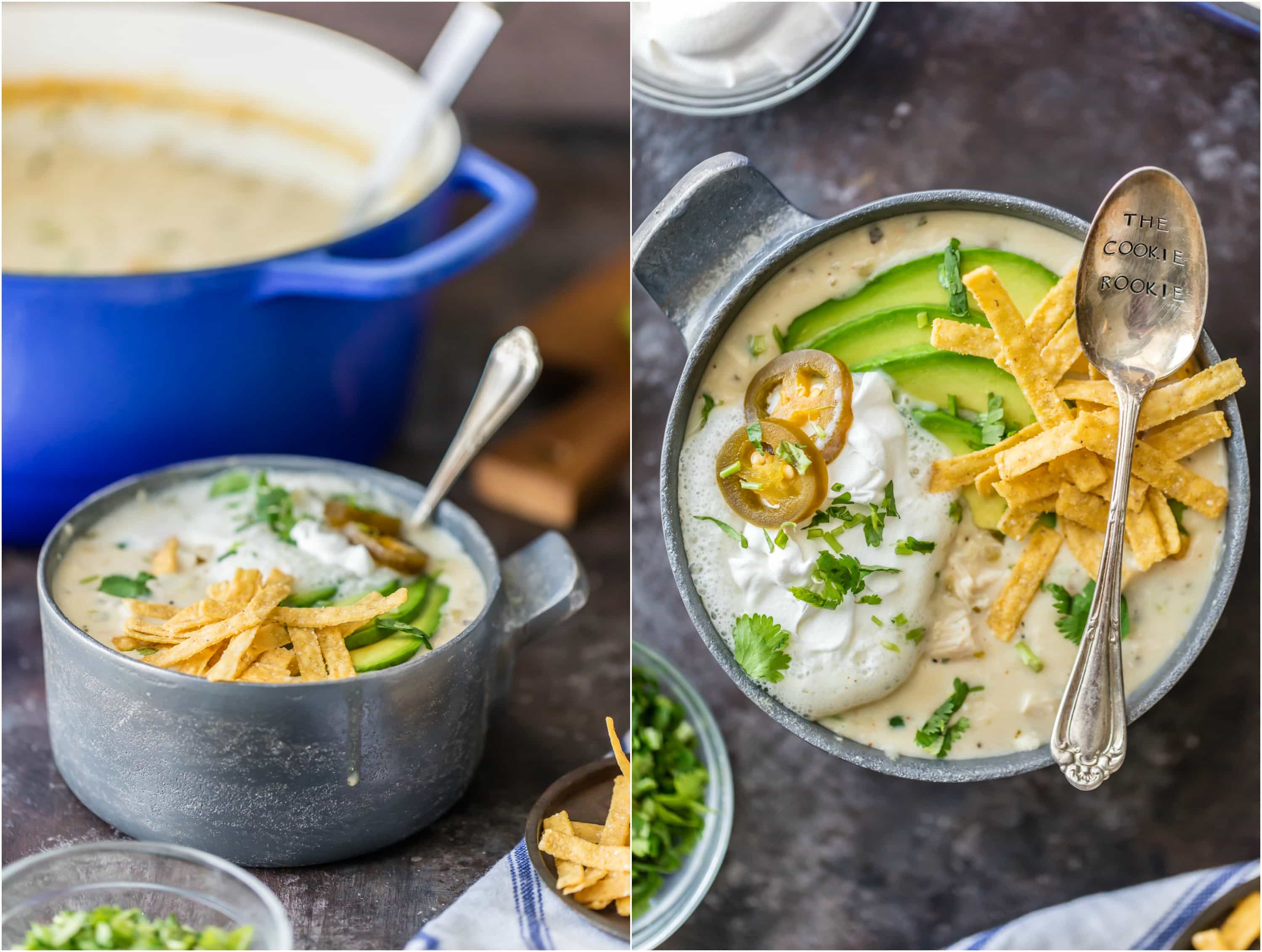 Creamy White Chicken Chili with Cream Cheese - HOW TO VIDEO