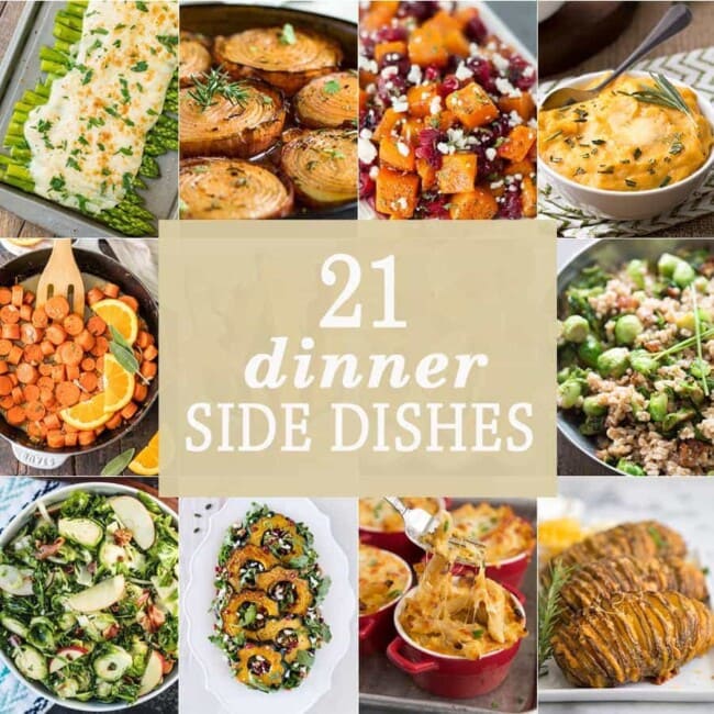 10 Dinner Side Dishes The Cookie Rookie®