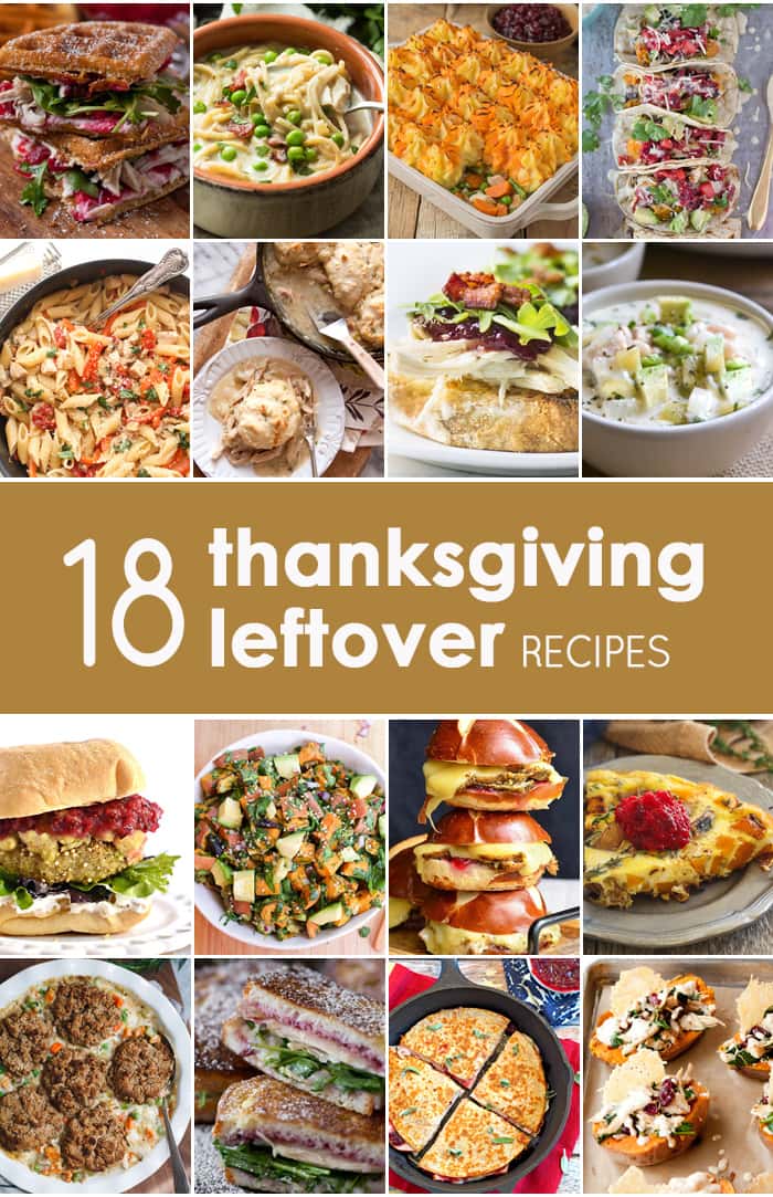 10 Thanksgiving Leftovers Recipes - The Cookie Rookie®