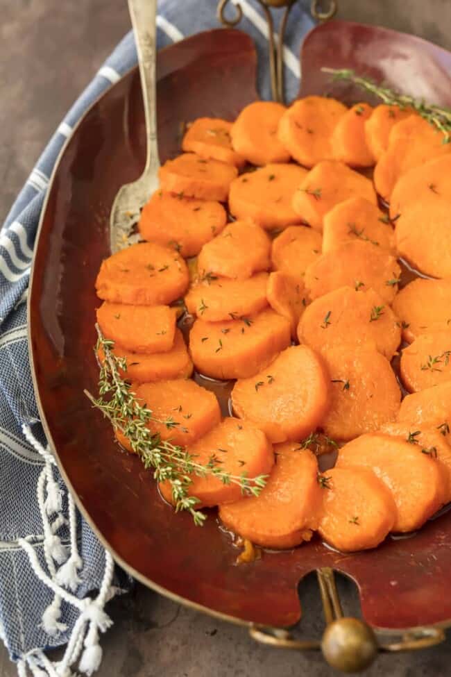 Easy Candied Sweet Potatoes Recipe - The Cookie Rookie® (VIDEO!!!)