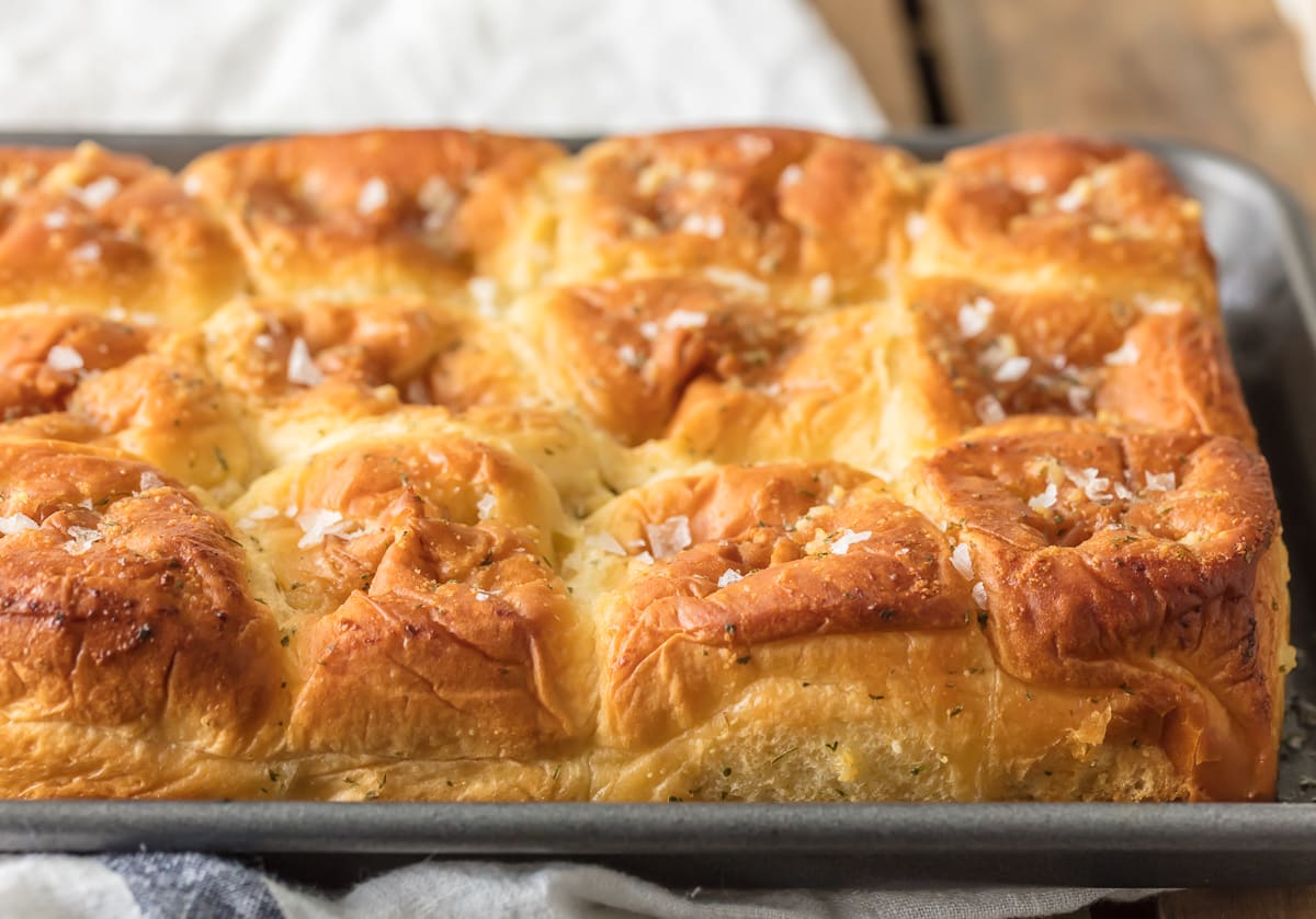 King's Hawaiian Rolls recipe with homemade garlic butter