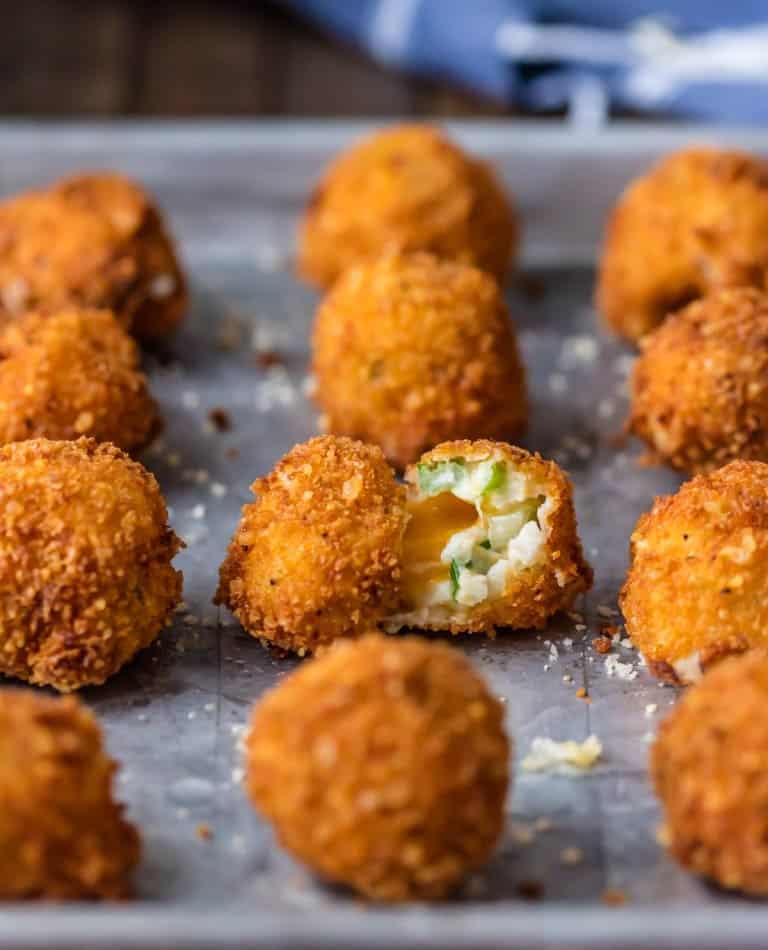 Fried Mashed Potato Balls (Loaded Mashed Potato Bites) Recipe The