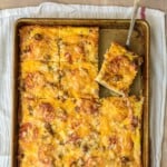 Ham and Cheese Breakfast Casserole - The Cookie Rookie