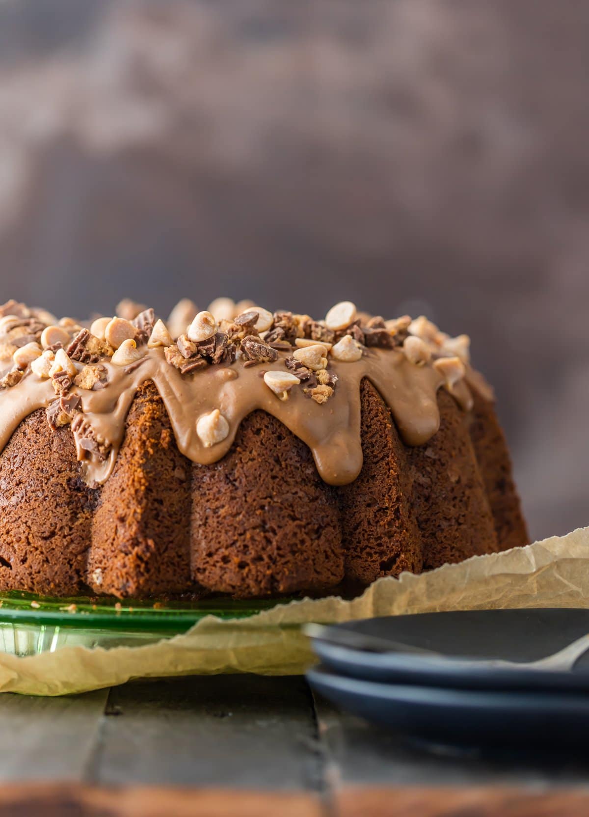 Chocolate Peanut Butter Bundt Cake - Like Mother Like Daughter