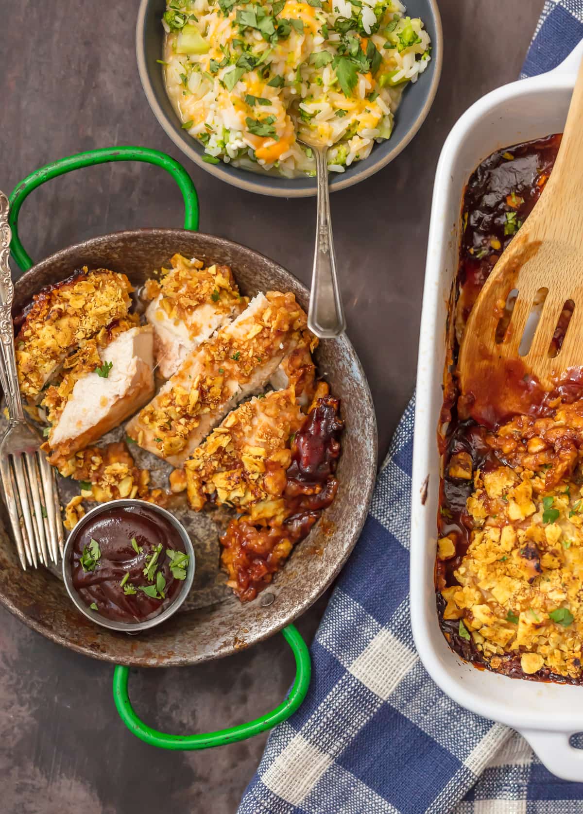 White Cheddar BBQ Baked Chicken