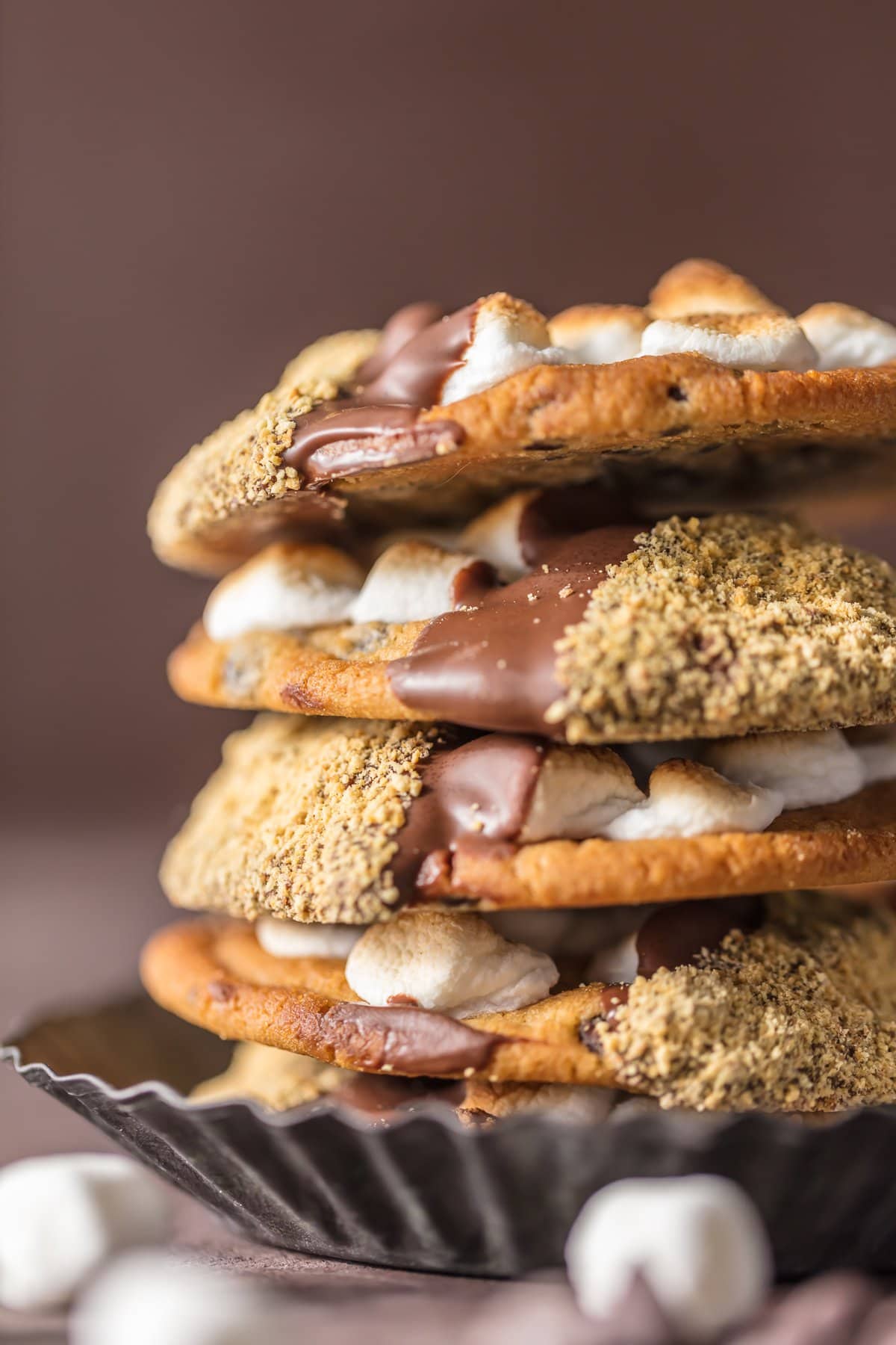 S'mores Cookies - Best Cookie Recipe VIDEO - The Cookie Rookie