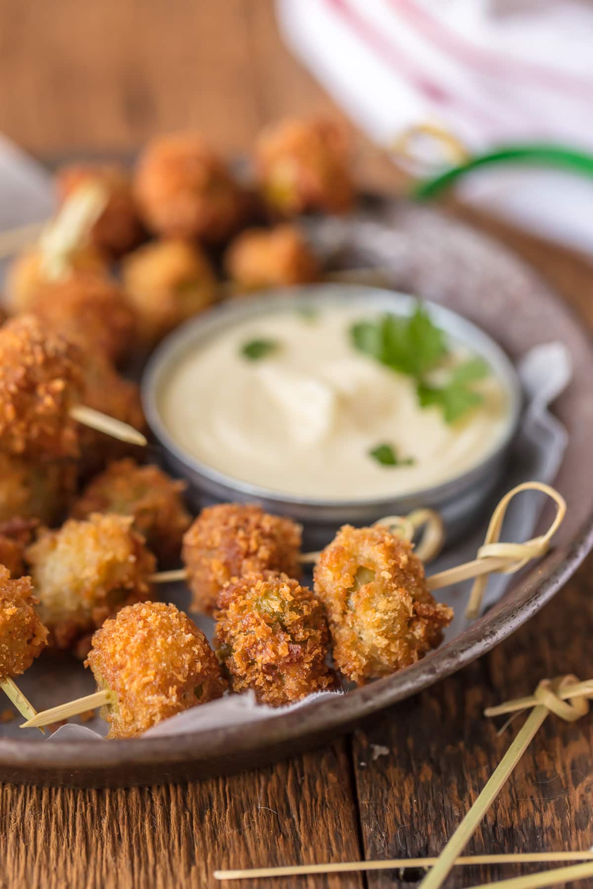 Fried Olives with Aioli