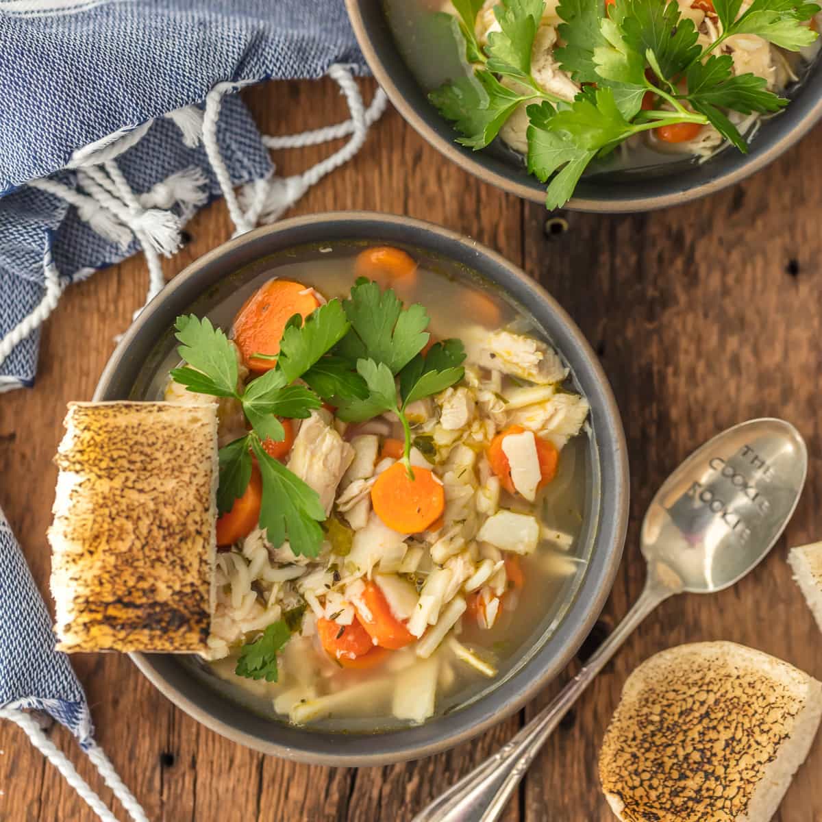 Homemade Chicken Noodle Soup Recipe