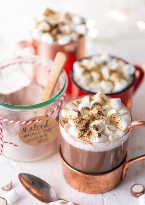 Malted Homemade Hot Chocolate Mix Recipe The Cookie Rookie®