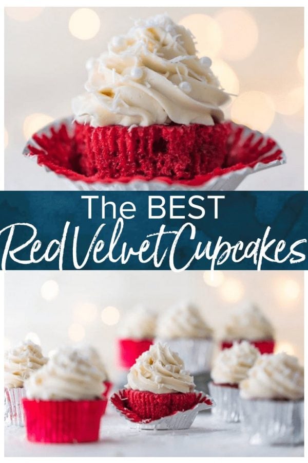 red velvet cupcake pinterest image