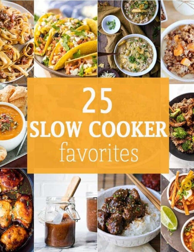 25 SLOW COOKER FAVORITES for every occasion. The best slow cooker recipes for appetizers, main courses, and more! Nothing beats an amazing crockpot recipe!