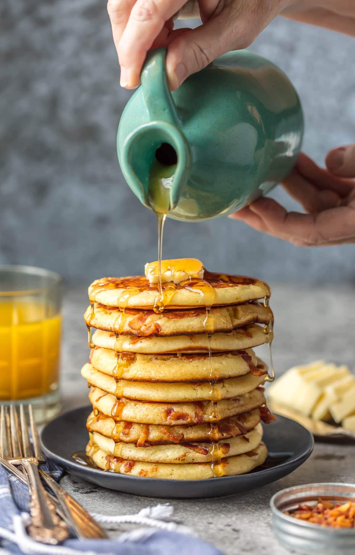 How to Make Bacon Grease Pancakes