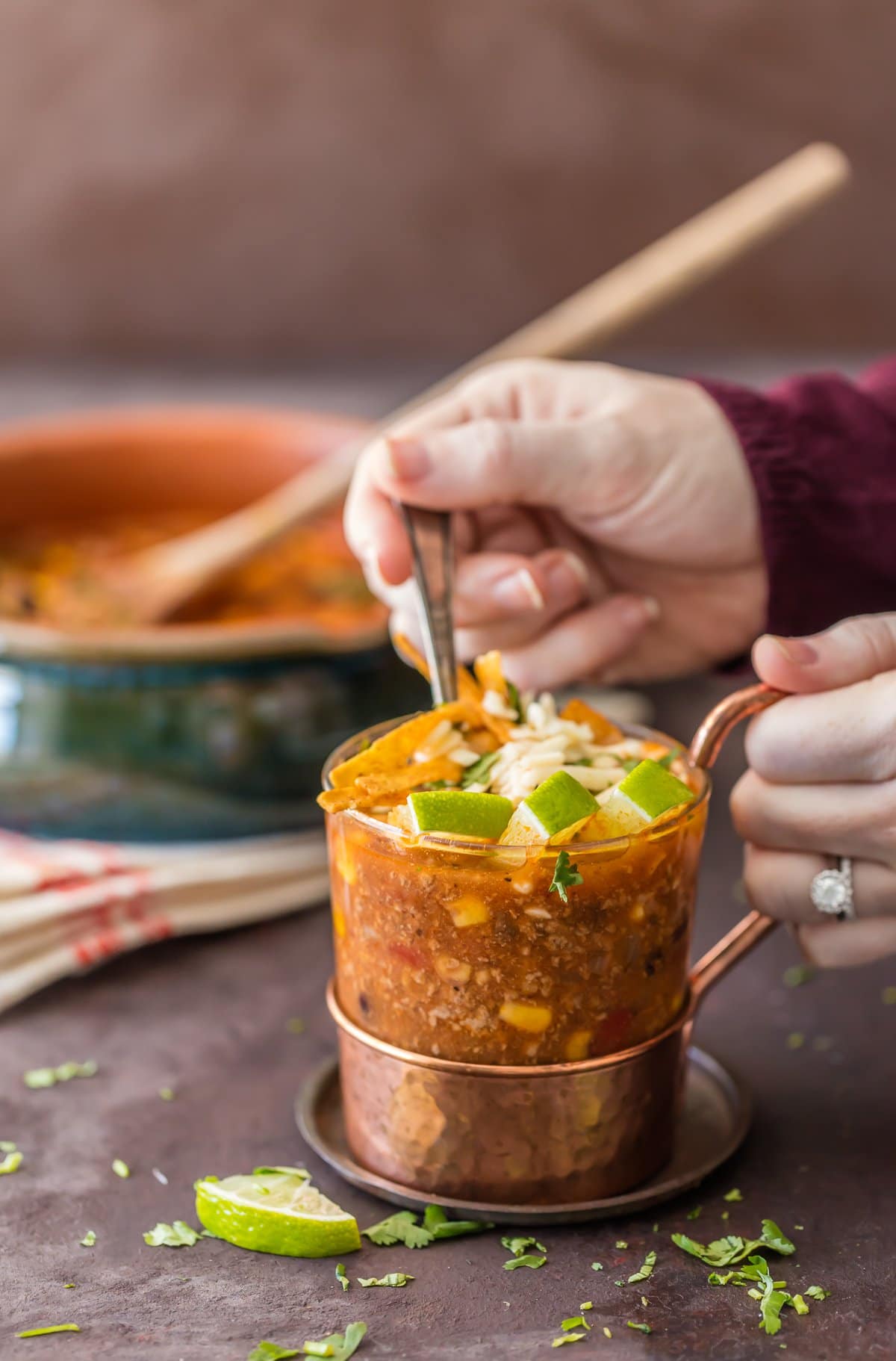 Beef Tortilla Soup recipe