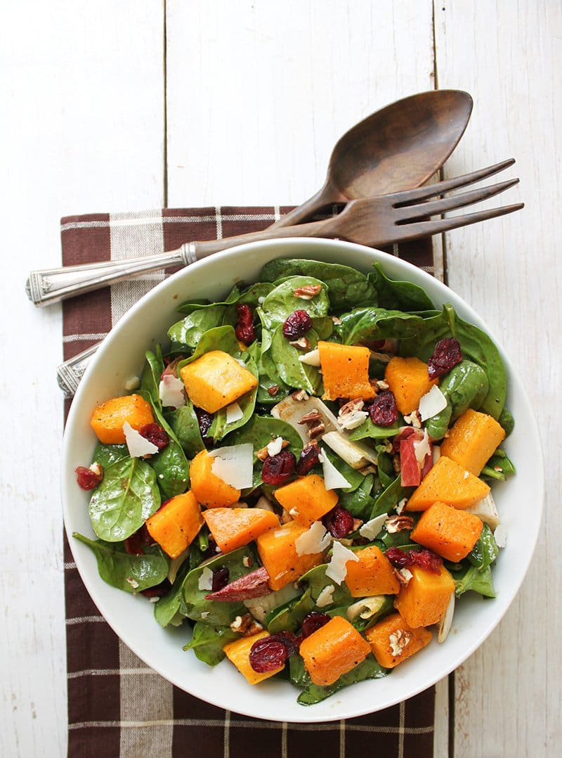 Autumn Butternut Squash Salad | The Little Epicurean