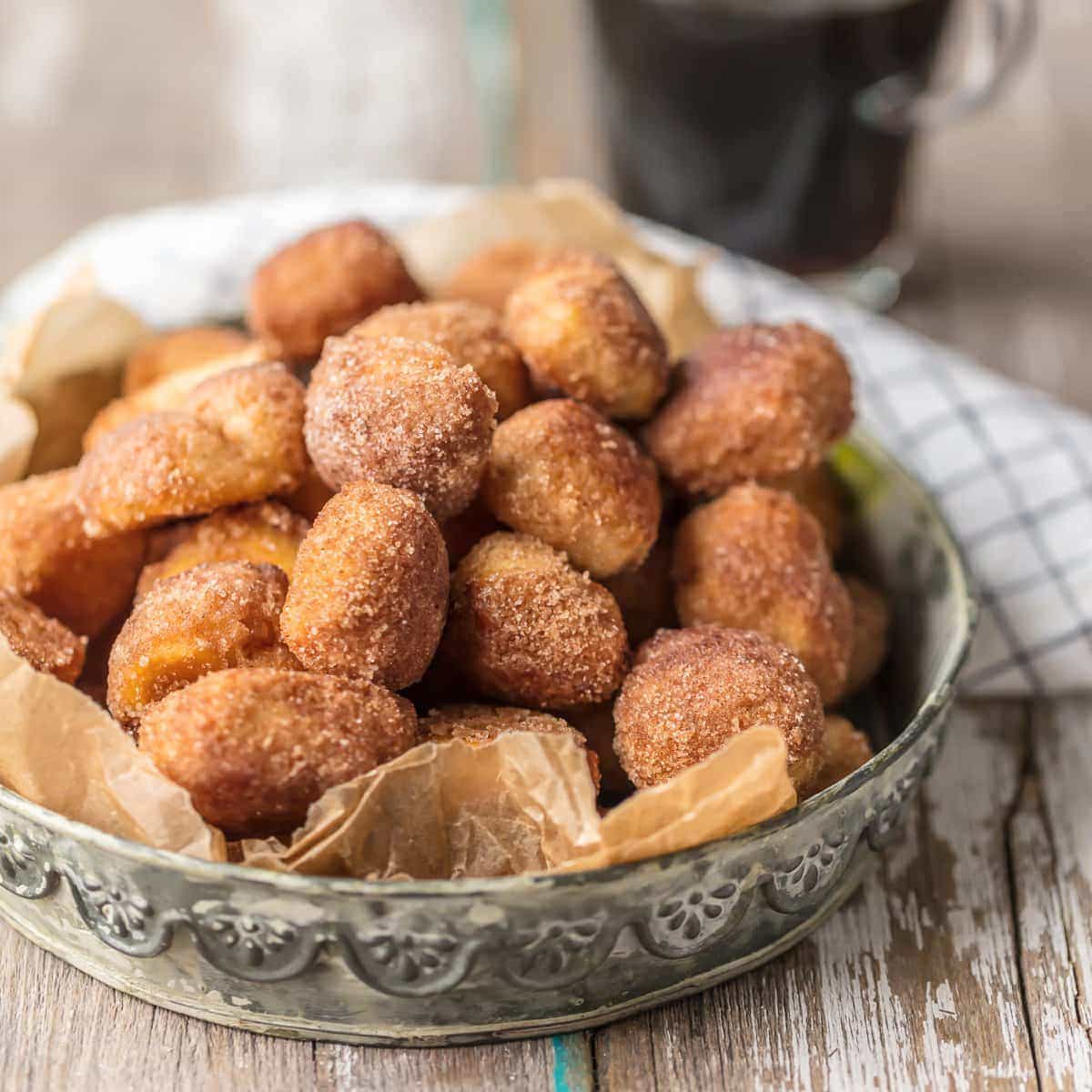 Cinnamon Sugar Biscuit Bites - Crispy Cinnamon Bites (VIDEO)