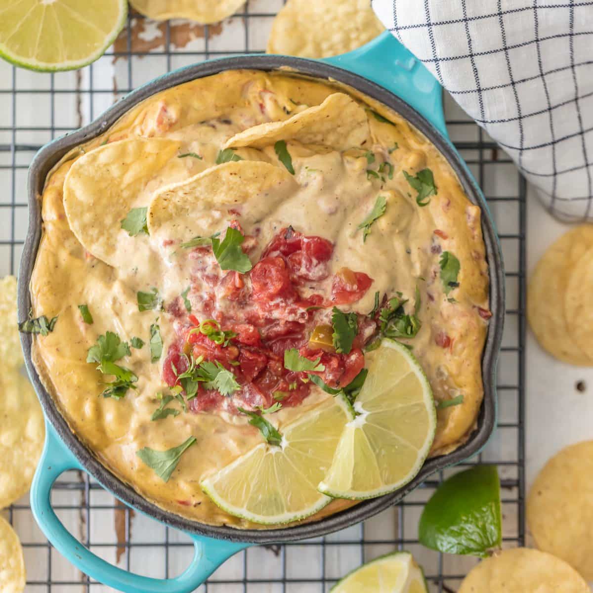 Vegan Queso (Dairy Free Queso Recipe)