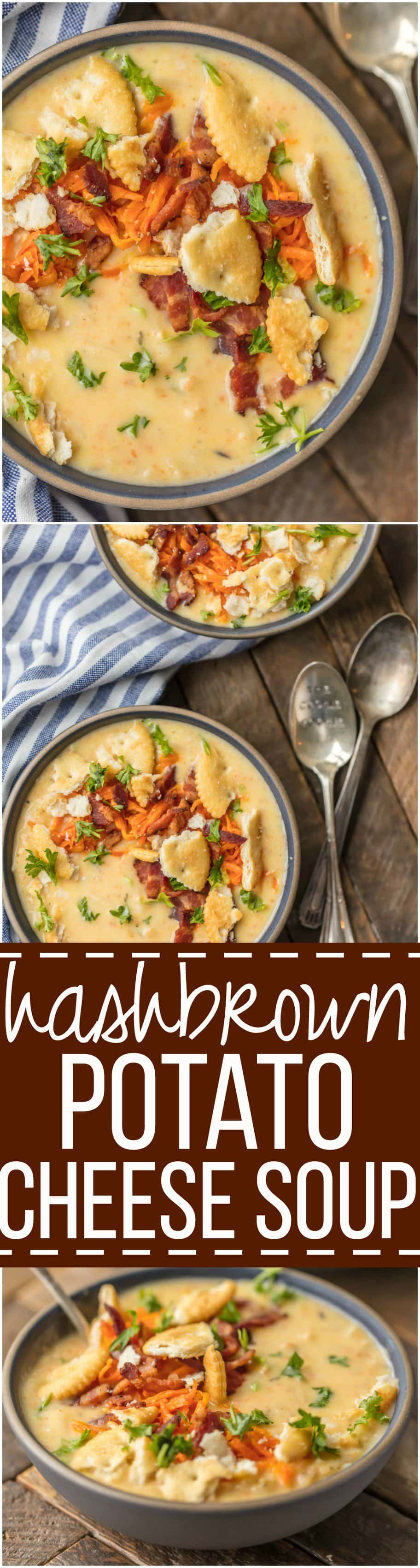 Hash Brown Potato Cheese Soup The Cookie Rookie®