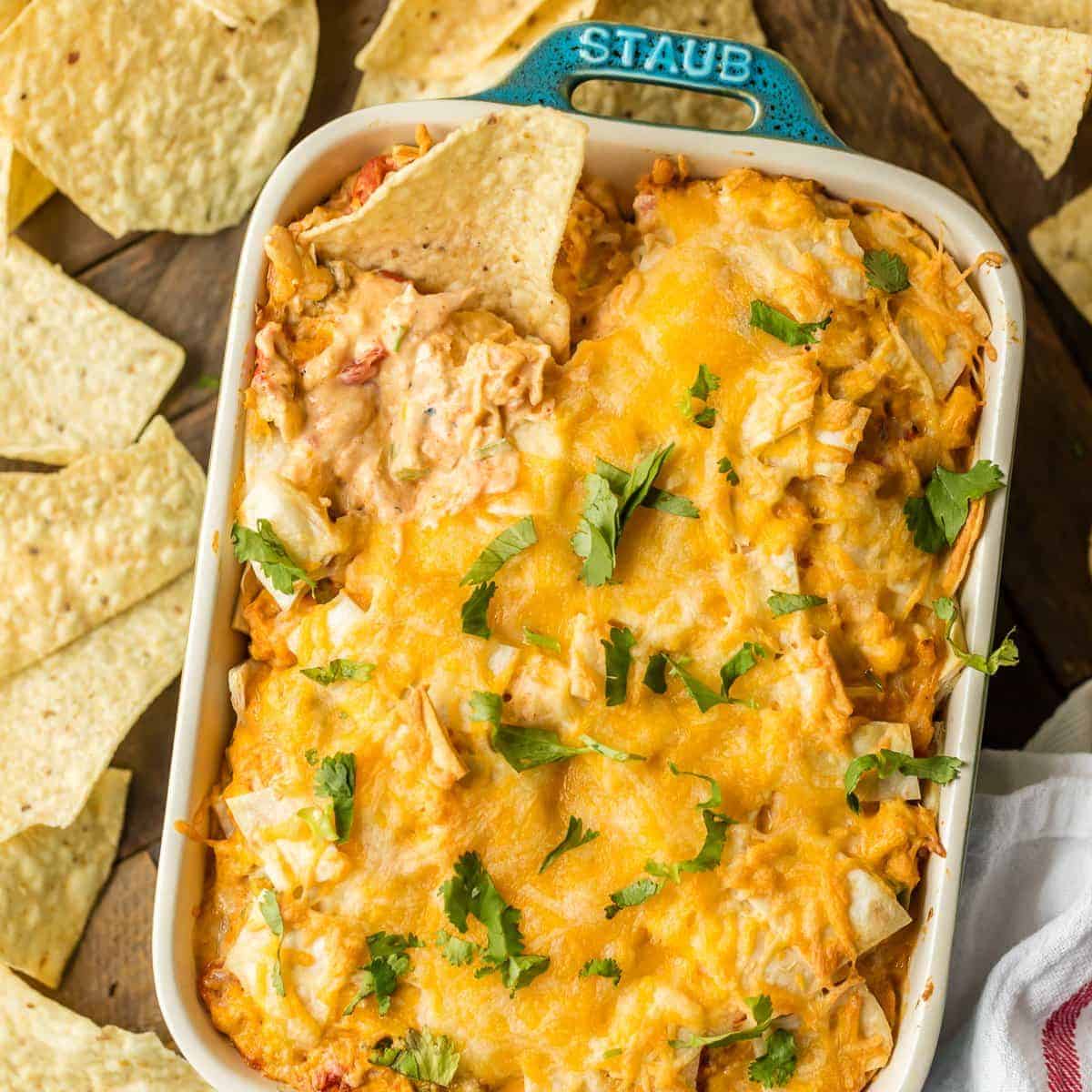 King Ranch Chicken Rotel Dip Recipe - The Cookie Rookie® King Ranch Chicken Rotel Dip Recipe - The Cookie Rookie®