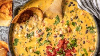 Cowboy Dip Queso (Loaded Velveeta Queso Dip)