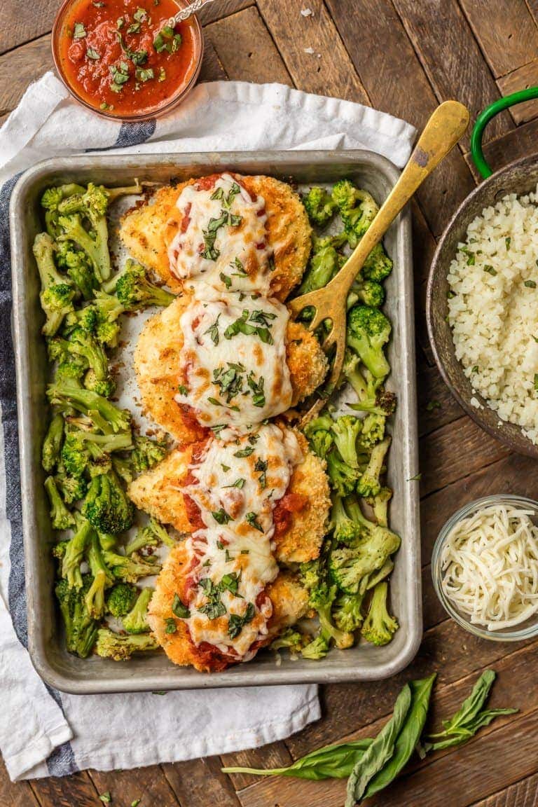Oven baked chicken parmesan recipe the cookie rookie 