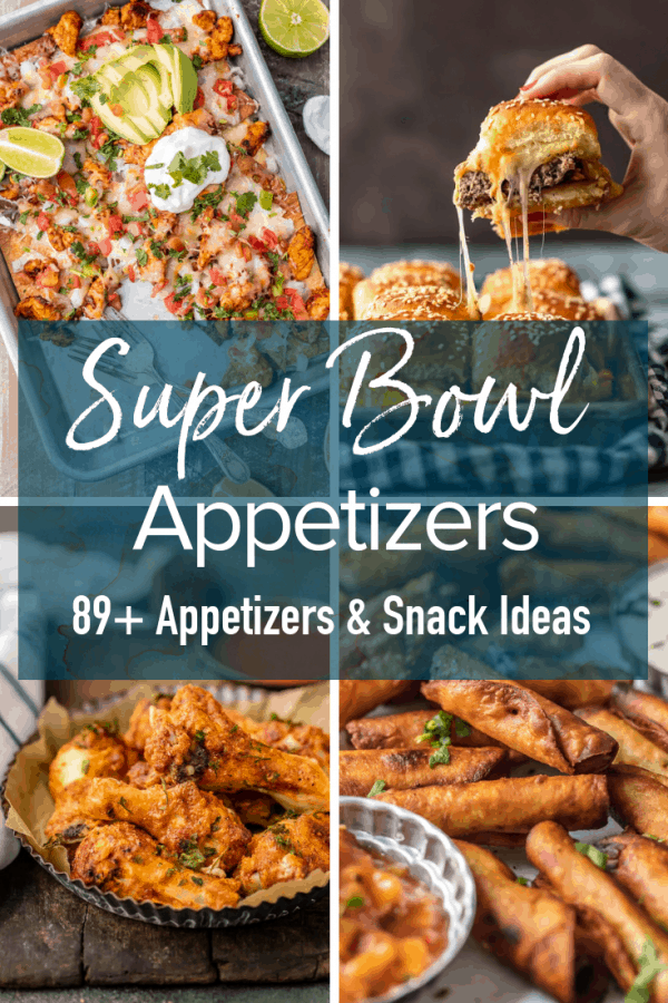 Super Bowl Appetizers are the real winner on the big game day. No party would be complete without the best Super Bowl Appetizers and the Best Super Bowl Snacks. From dips to wings to sliders and more, all the best Super Bowl food ideas are right here!
