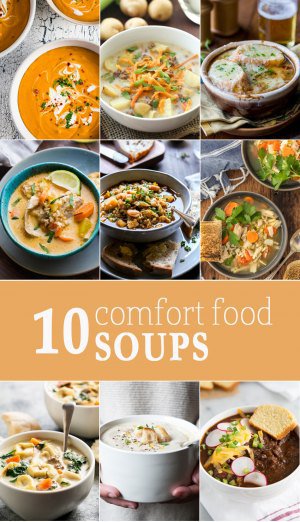 10 Favorite Comfort Food Soups - The Cookie Rookie®