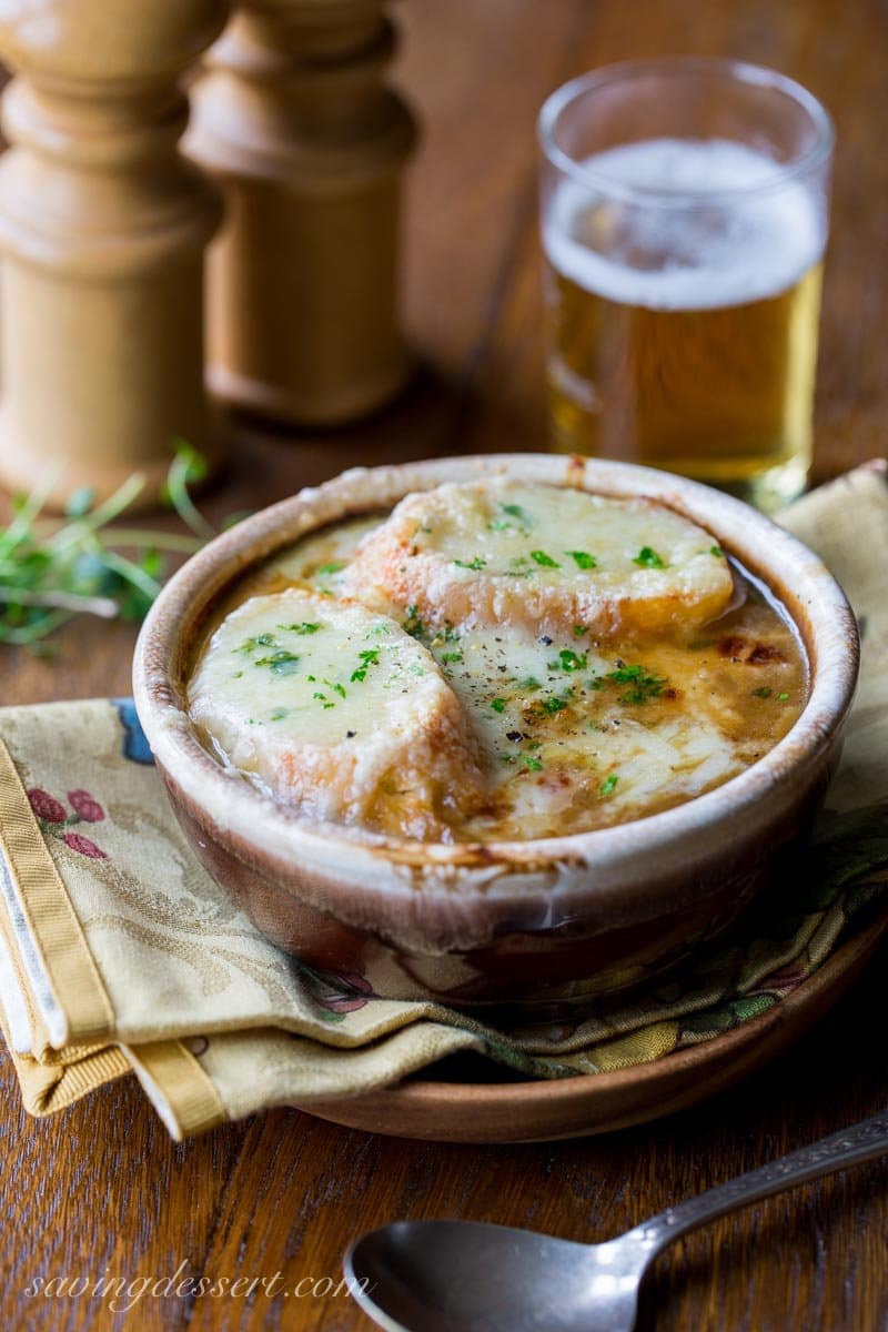 Easy French Onion Soup | Saving Room for Dessert