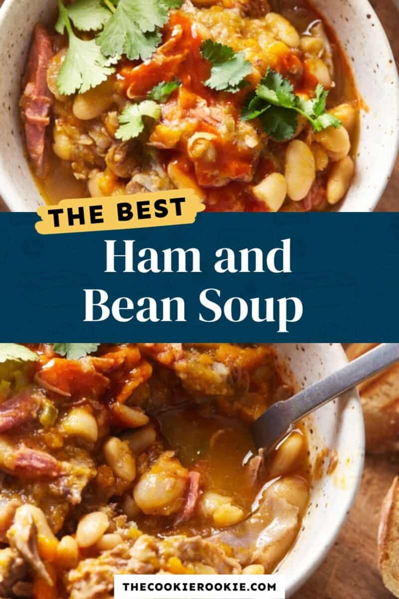ham and bean soup pinterest