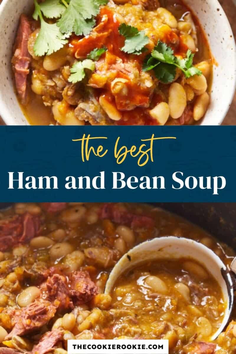 ham and bean soup pinterest