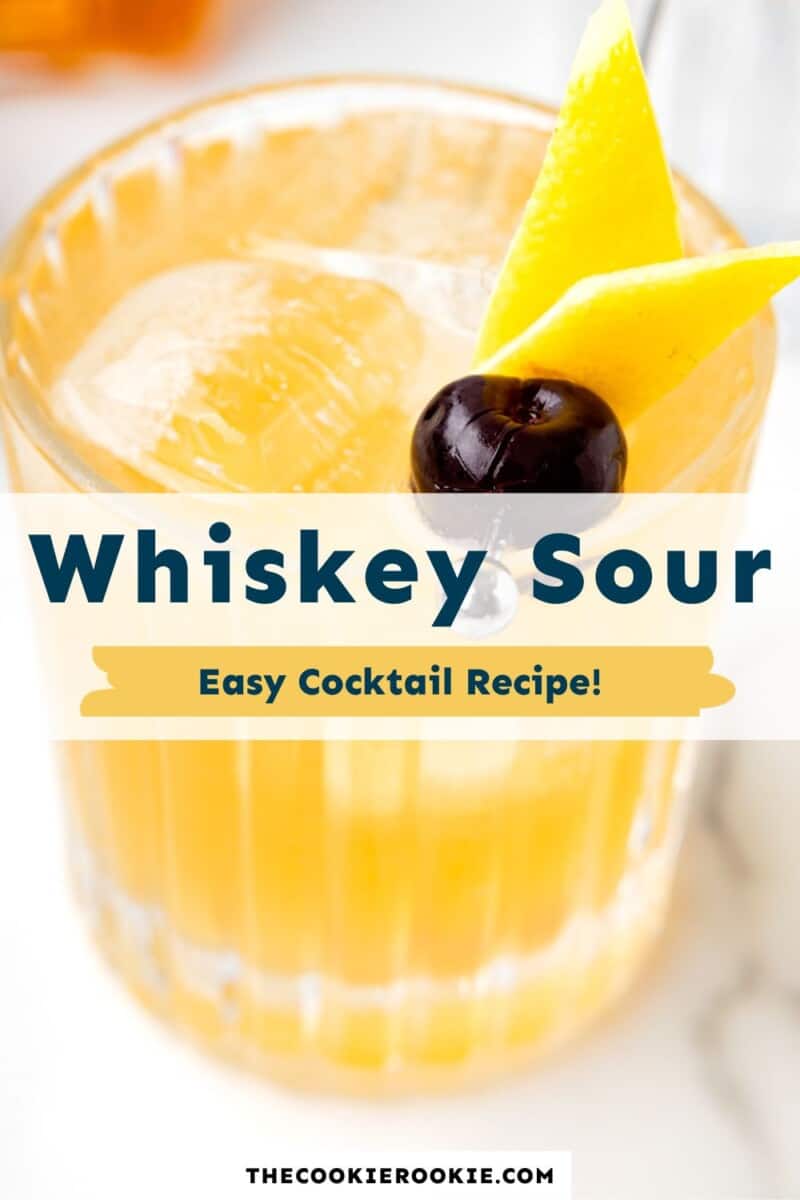whiskey sour pinterest