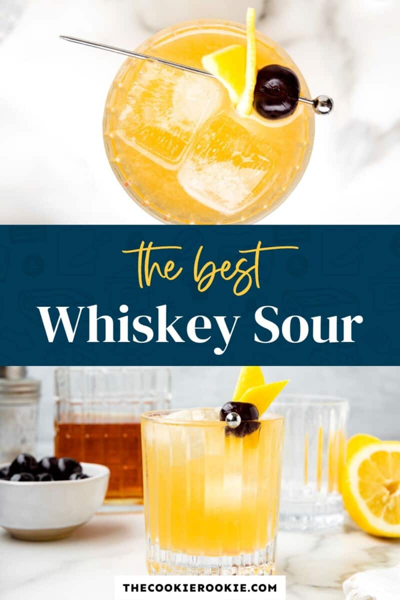 whiskey sour pinterest