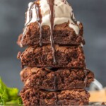 Homemade Brownies from Scratch just might be the ultimate chocolate dessert recipe. This EASY Homemade Brownies Recipe can make any day better and satisfy any sweet tooth. These are truly the best ever brownies you will ever taste, and they will stay in your family for generations to come.