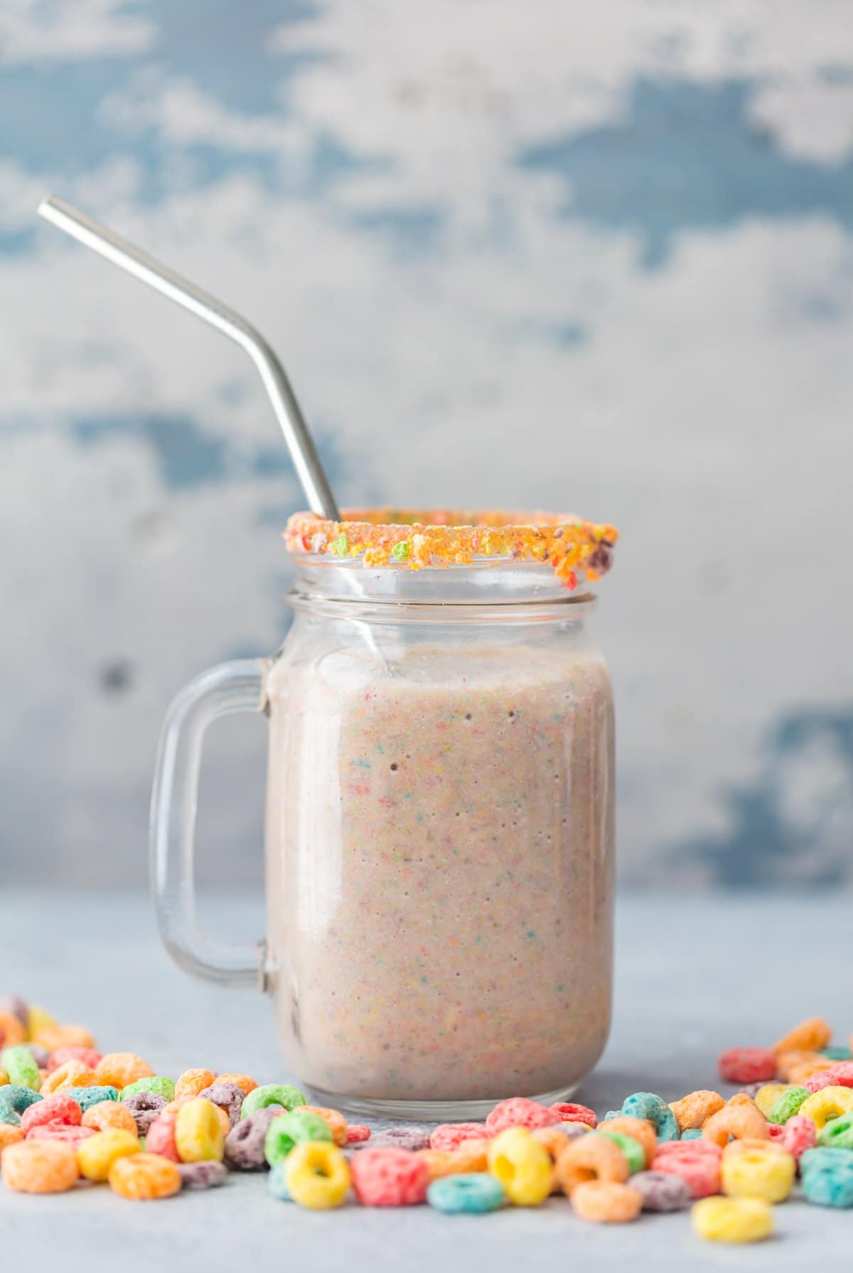 Fruit Loops Cereal Milk Smoothie