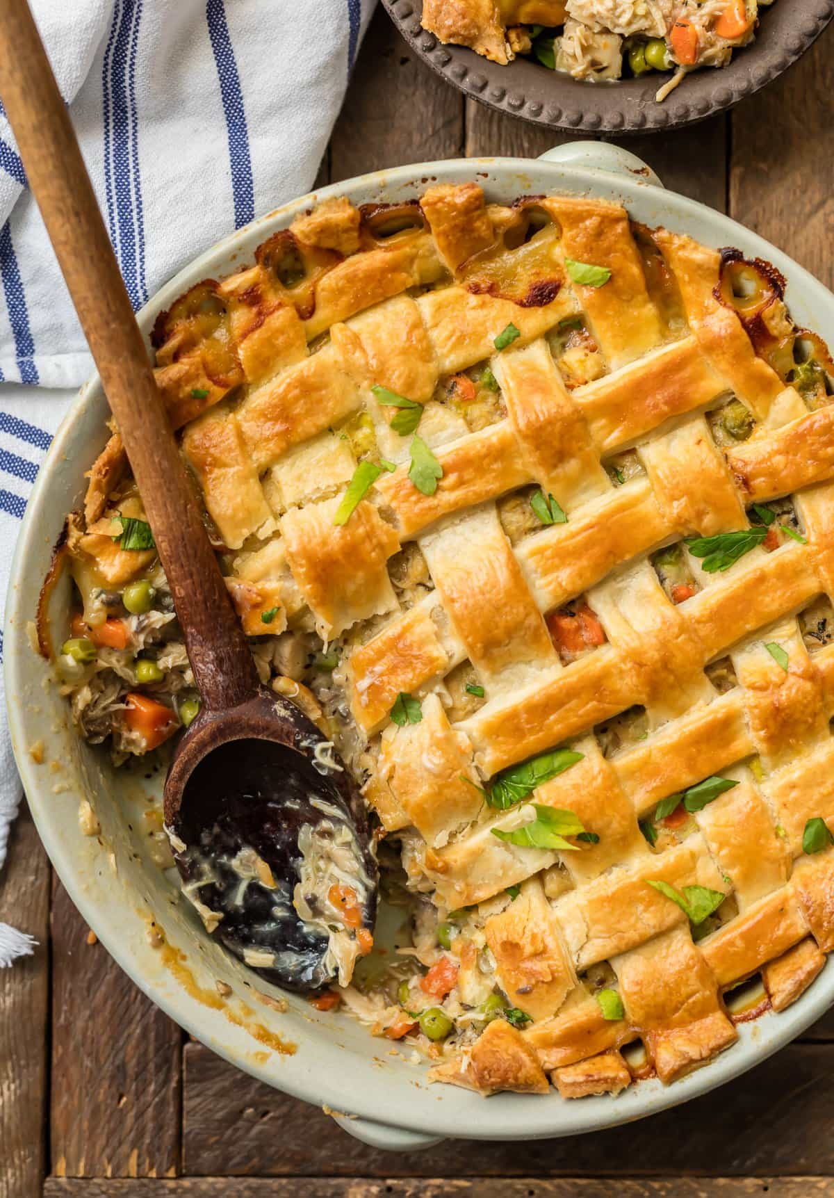 Chicken Pot Pie Casserole