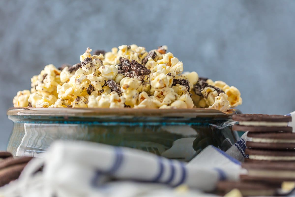 Cookies and Cream popcorn recipe