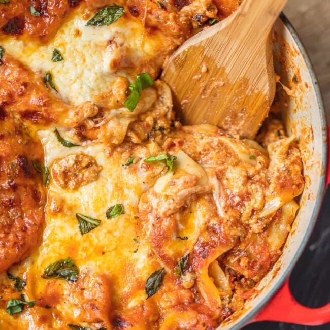 Dutch Oven Lasagna - Dutch Oven Daddy - Cast Iron Living