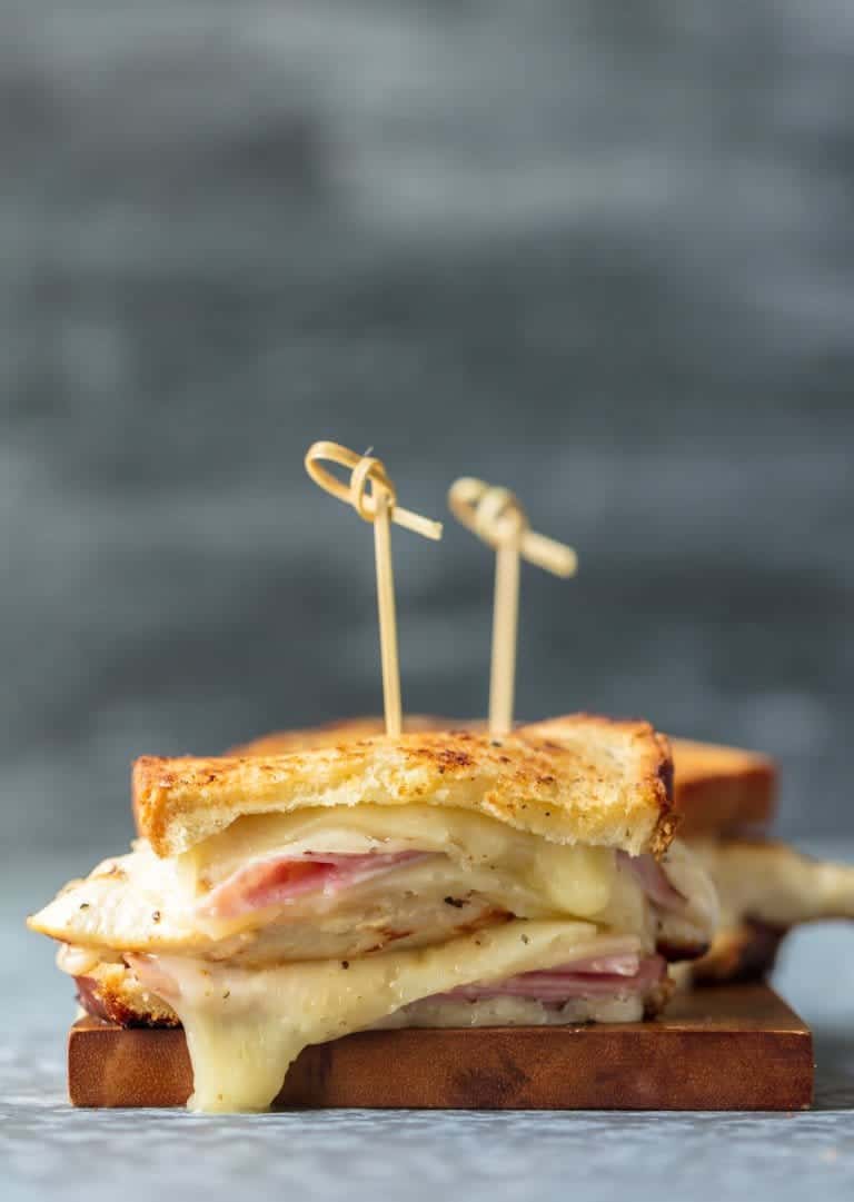 Chicken Cordon Bleu Sandwich Recipe - The Cookie Rookie®