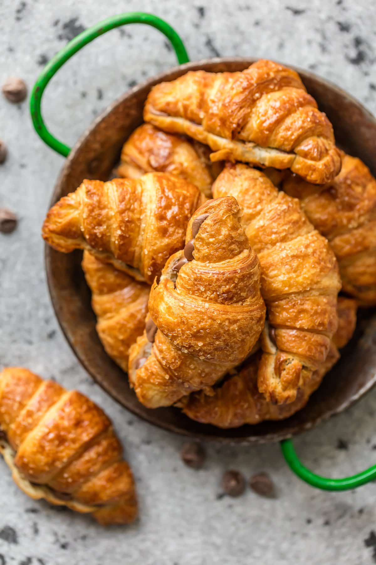 Chocolate Croissant Recipe - Easy Chocolate Croissants for a Crowd