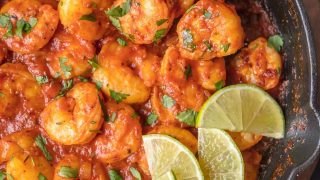 Skillet Chipotle Shrimp (Easy Spicy Shrimp Recipe)