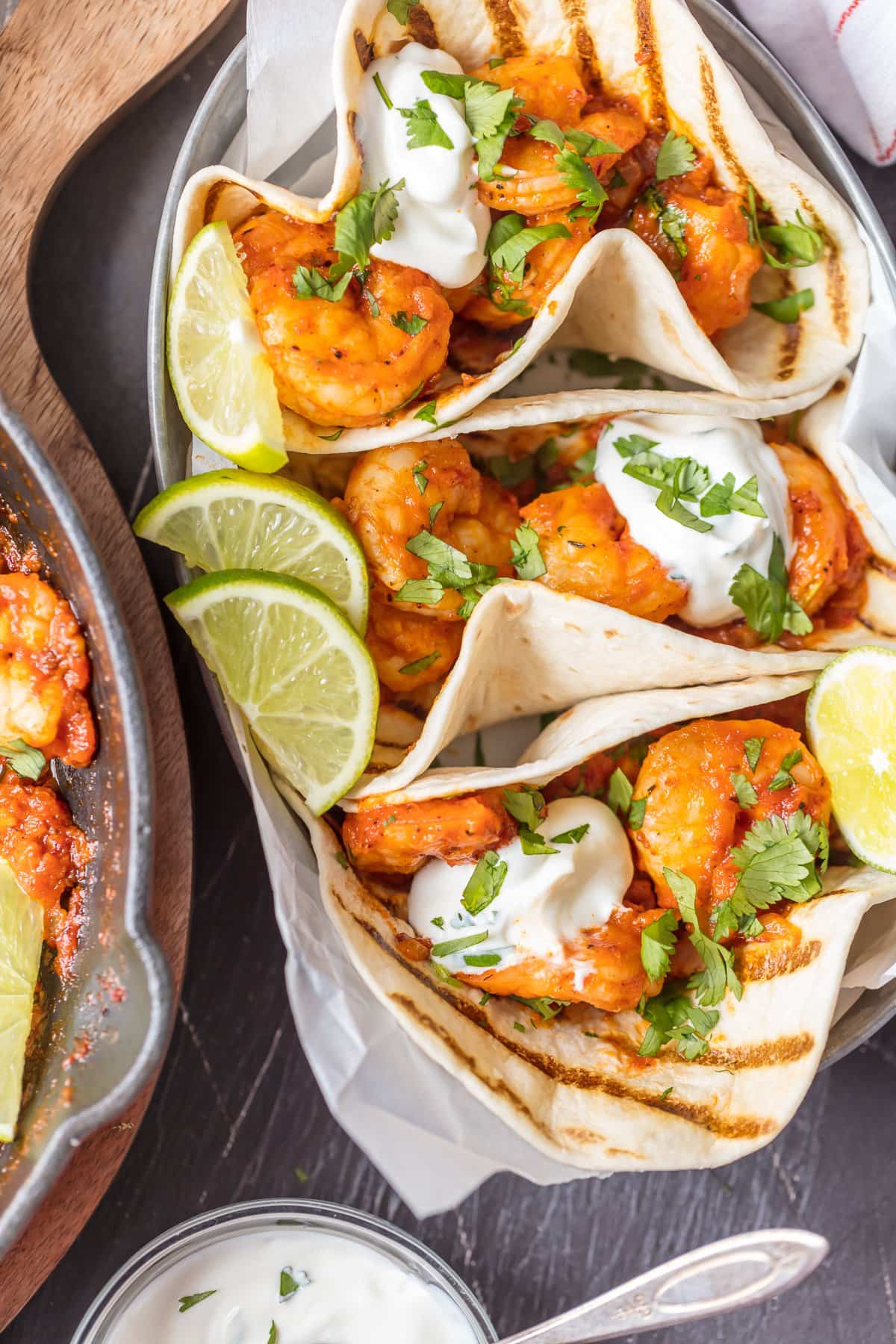 Spicy shrimp recipe for tacos