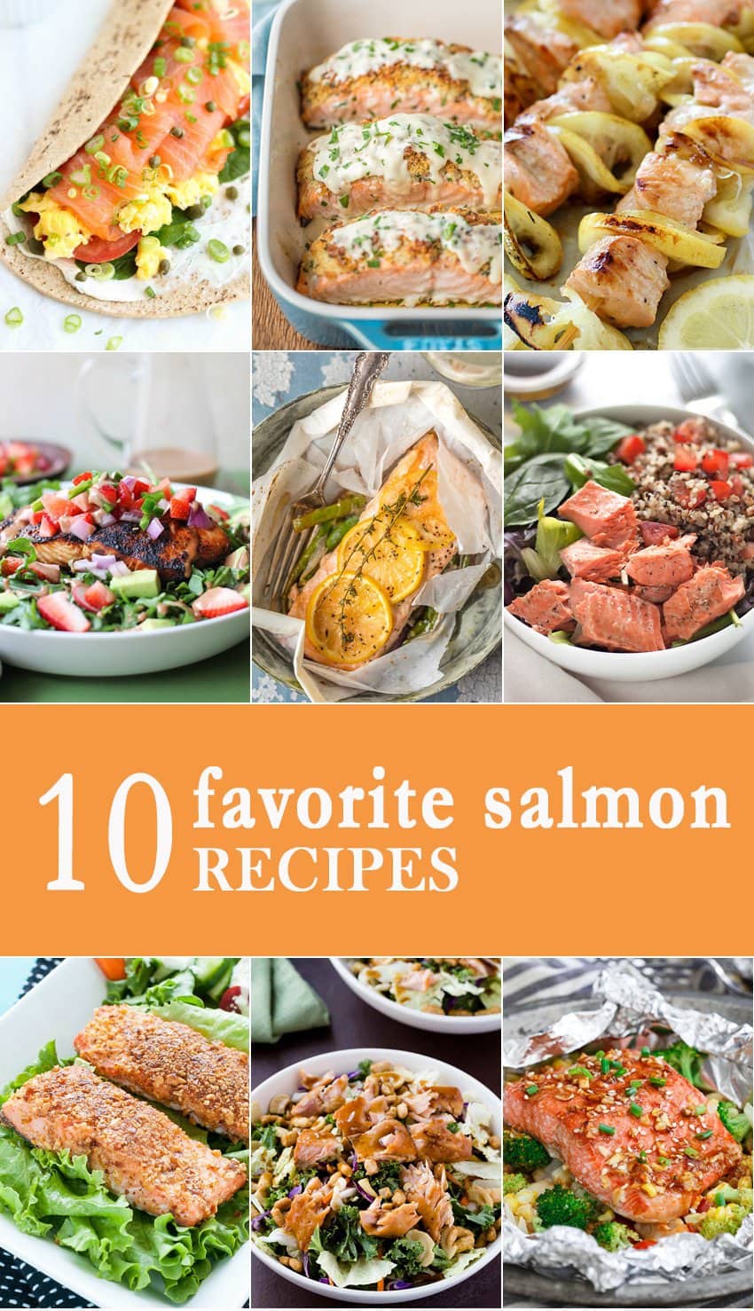 10 Favorite Salmon Recipes The Cookie Rookie®