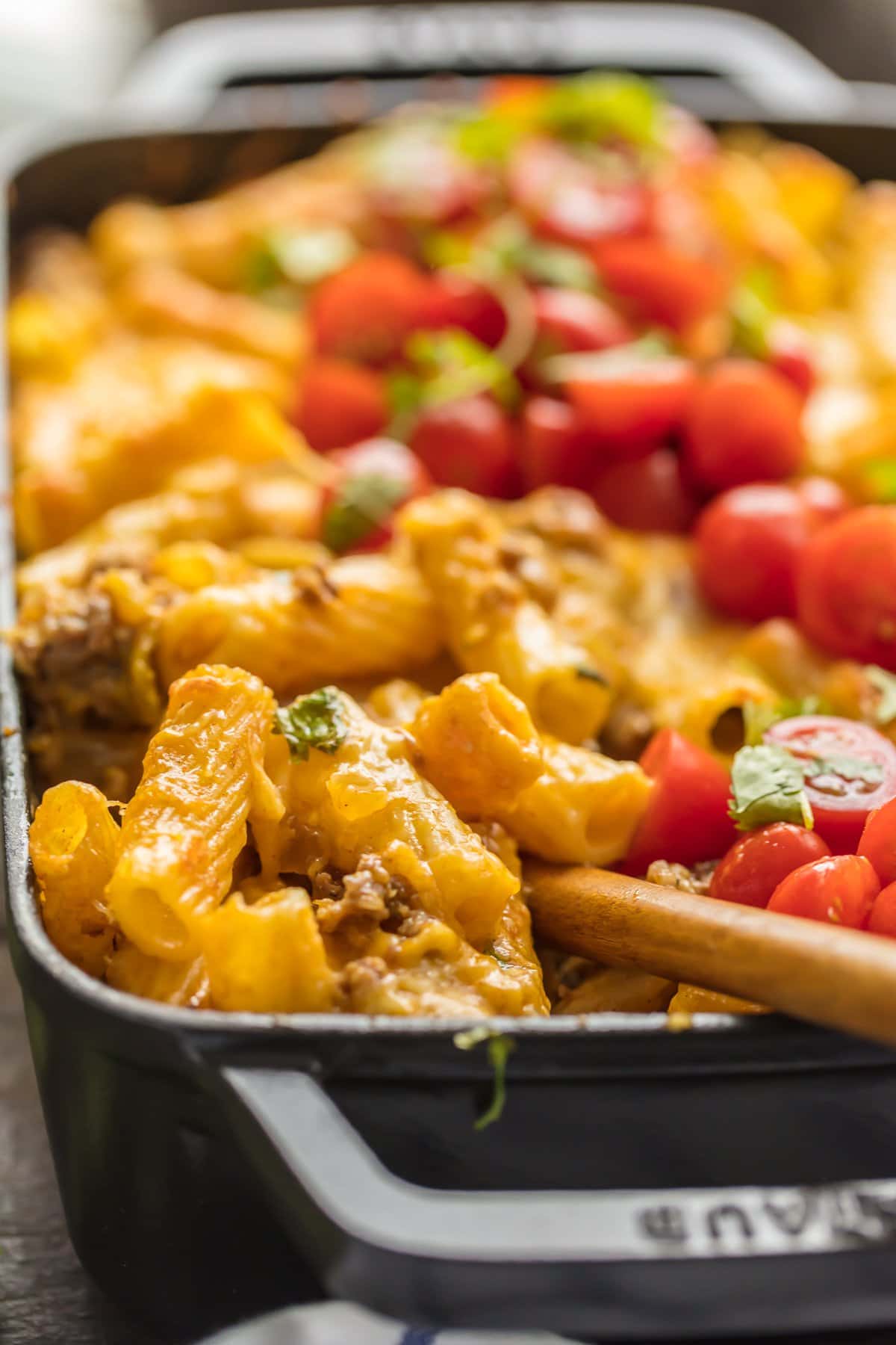 Baked Mexican Macaroni and Cheese