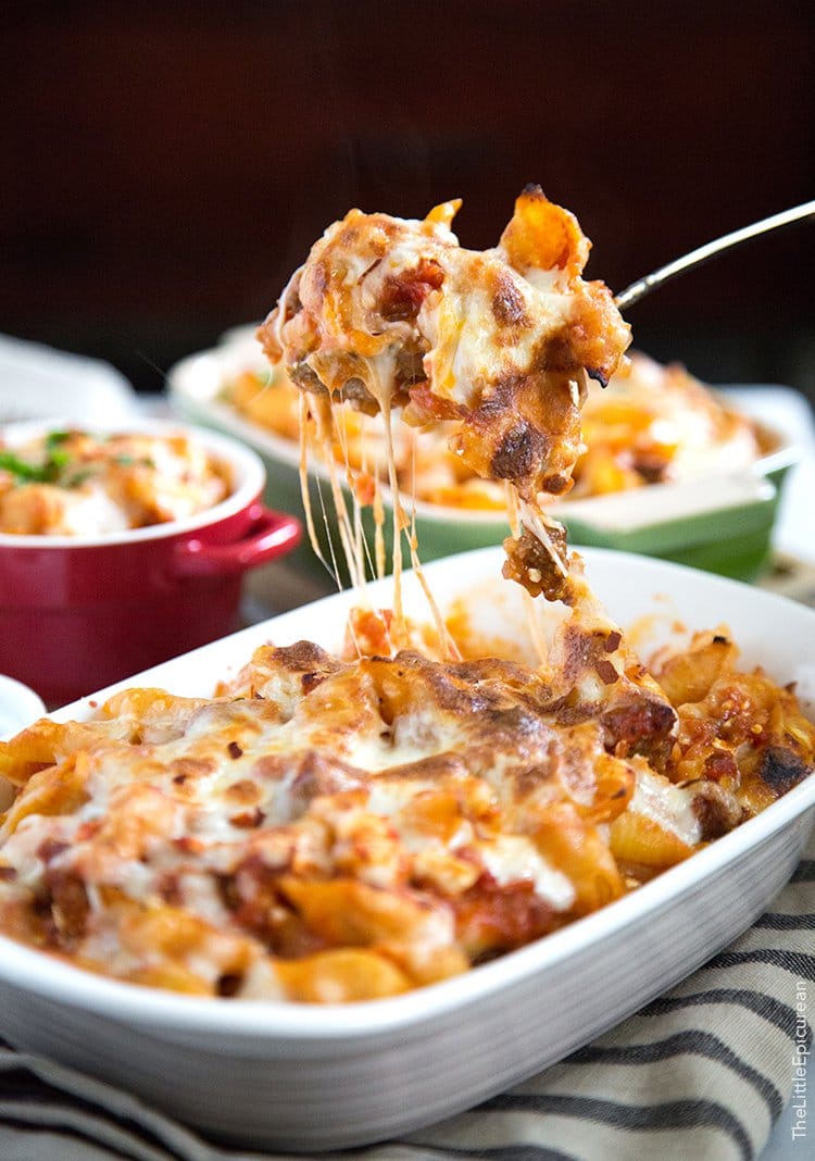 Cheesy Baked Pasta | The Little Epicurean
