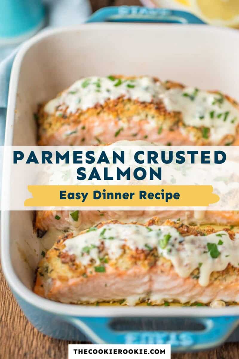 parmesan crusted salmon pinterest