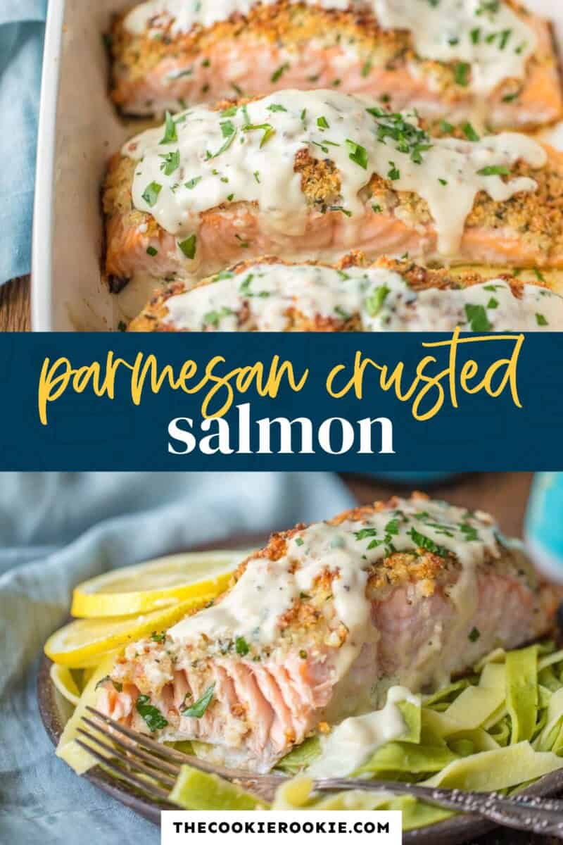 parmesan crusted salmon pinterest