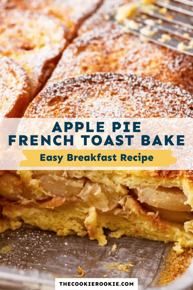 Easy apple French toast casserole recipe