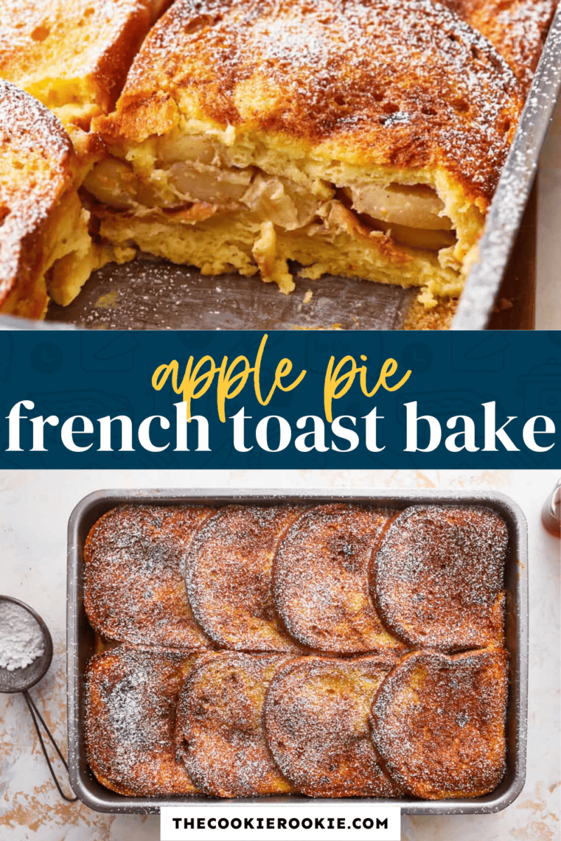 Apple pie french toast bake is a delightful twist on classic french toast. This tasty dish combines the warm, comforting flavors of apple and cinnamon with the indulgent richness of a casserole. Each decad