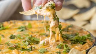 Green Chile Chicken Enchiladas Dip