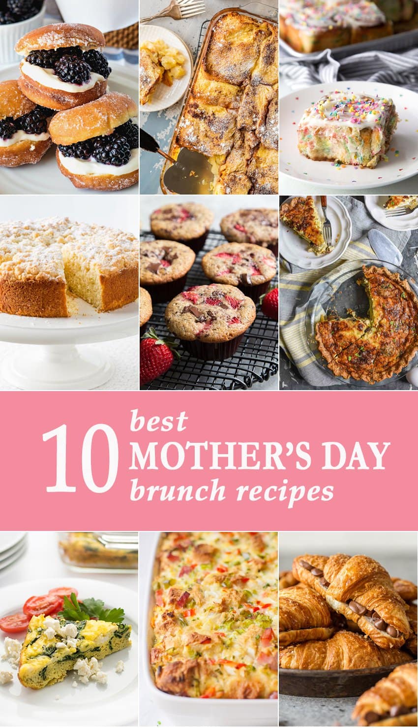 10 Best Mother's Day Brunch Recipes - The Cookie Rookie®